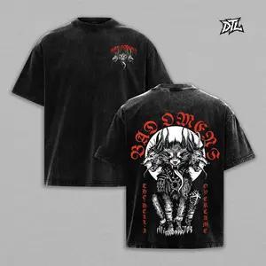 [Hoodie,Swaeter,T-Shirt] Retro Limited Hell I Overcame Bad Omens Band Logo Heavy Metal Washed Shirt Unisex Oversize Rock Band Gift For Rock Music Lovers Gothic Punk Emo Grunge Y2K Outfits Vintage 90s Graphic Tees Graphic Streetwear T-shirt Bad Omens Merch