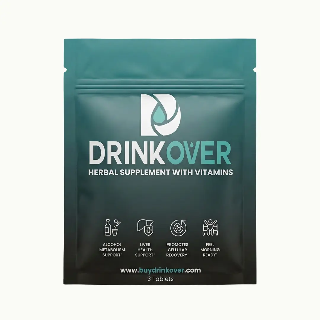 Drinkover Protection Pack | Herbal Based Pre-Alcohol Support Supplement | 3 Doses | 9 ct