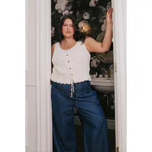 PLUS SIZE - Fools Rush In Top