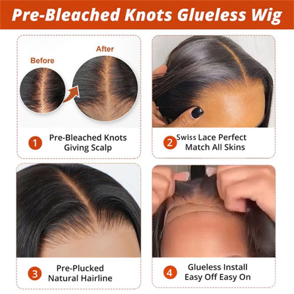 Wiggins Hair Ready And Go Glueless Wigs Human Hair Loose Body Wave 5x7 Lace Closure Wig Pre Cut Pre Bleached Pre Plucked Hairline Wiggins Hair Ready And Go Glueless Wigs Human Hair Loose Body Wave 5x7 Lace Closure Wig Pre Cut Pre Bleached Pre Plucked Hairline