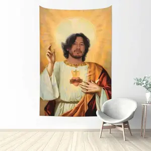 Markipliers Tapestry Wall Hanging Novelty Wall Poster 3D Printed Blanket For Dorm Living Room Birthday Gift For Fan Dad Fathers day Friend Wife Cotton Decor Decoration Decorative Light Linen Cloth 30X40In
