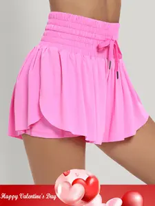 Flowy Athletic Shorts for Women High Waisted Gym Yoga Workout Running Sweat Shorts Golf Tennis Skirt Skort Preppy Shorts Cute Clothes Summer