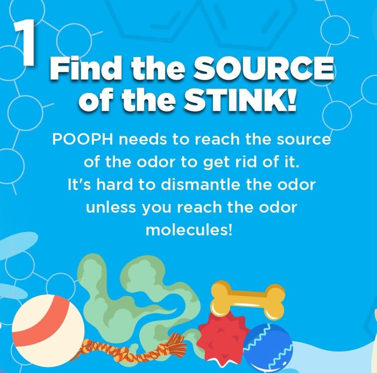 POOPH® Pet Odor Eliminator – 32 fl oz Bottle – Organic, NO Fragrances, NO Harsh Chemicals – Fast, Safe and Effective, Works On-Contact! For Home, Auto, Upholstery, Furniture – Safe for Pets & People
