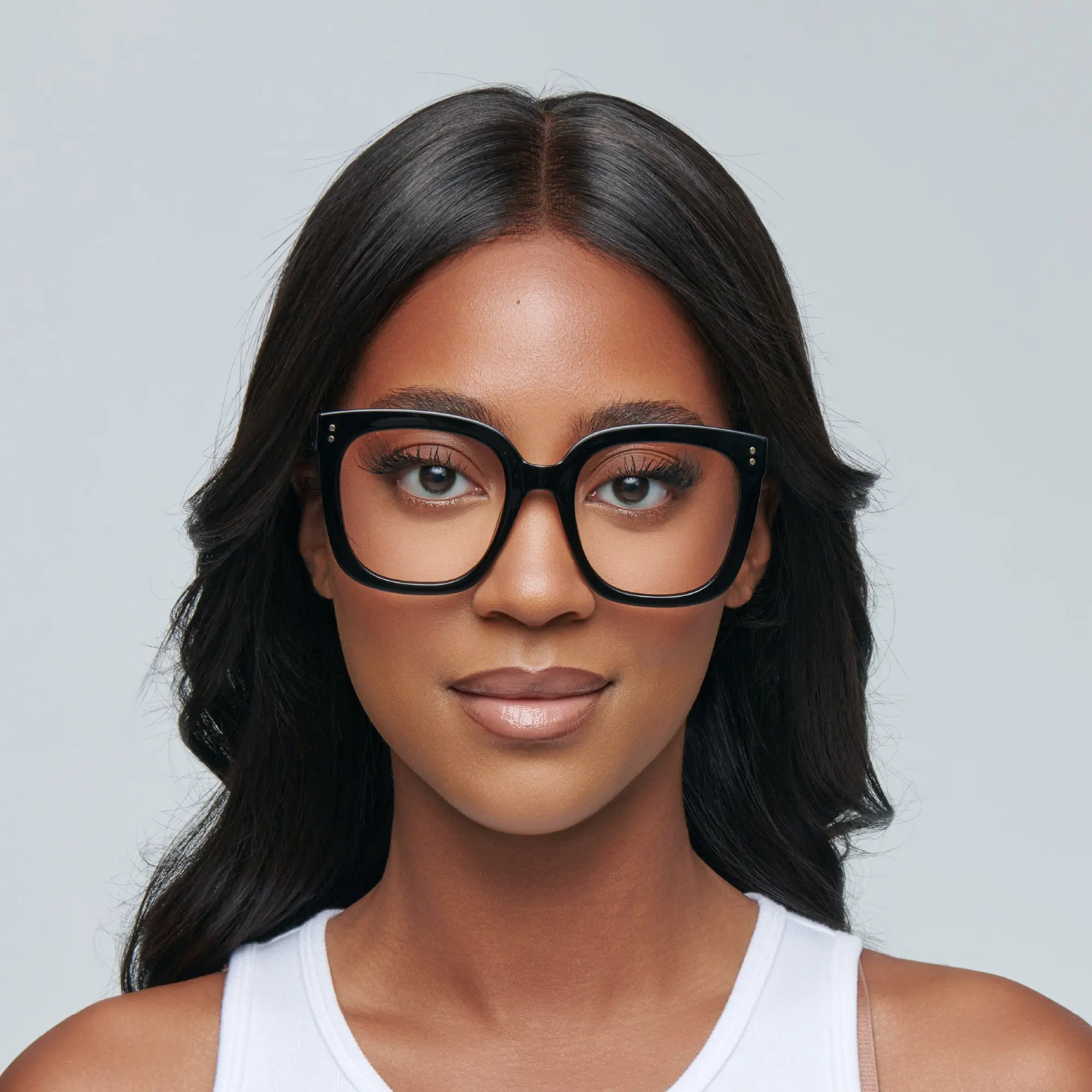Mad Shade Retro Oversized Thick Square Glasses - Clear Lens Non-Prescription Frames Mad Shade Retro Oversized Thick Square Glasses - Clear Lens Non-Prescription Frames