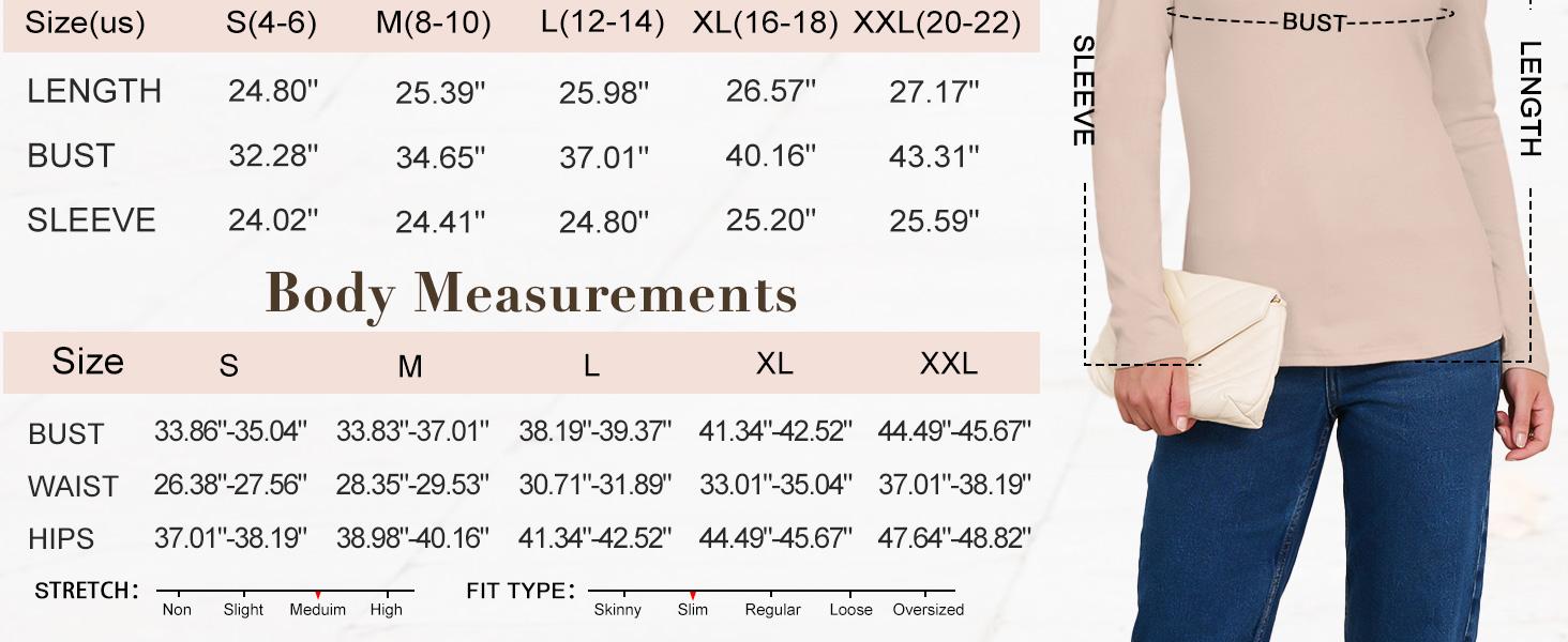 ANRABESS Women Long Sleeve Thermal Top Crewneck Slim Fit Shirts 2025 Fall Basic Tee Casual Winter Warm Undershirts Clothes