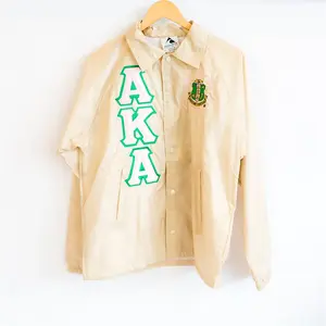AKA Greek Lettered Crossing Line Jacket - Alpha Kappa Alpha