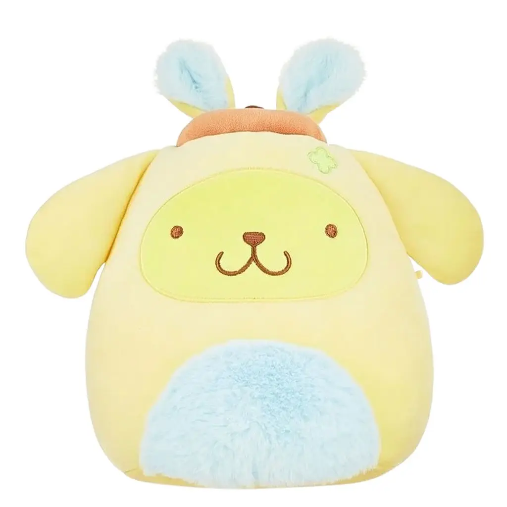 Squishmallows Sanrio Easter 8" Pompompurin Squishy Bunny Plush Toy, Soft Adorable Stuffed Animal, Rabbit Doll, Collectible Huggable Figure