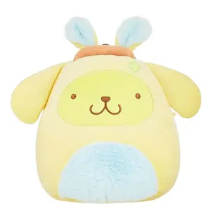 Squishmallows Sanrio Easter 8" Pompompurin Easter Bunny Plush Toy