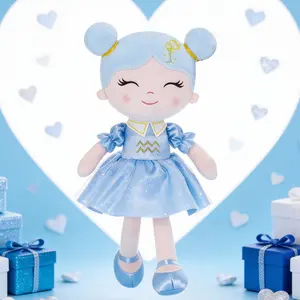 Princess Zodiac Doll 16 Inch Plush Toy – Handmade Soft Doll for Girls –  Zodiac Gift, Birthday Gift, Christmas Gift, Valentine’s Day Gift, Plush Doll for Kids