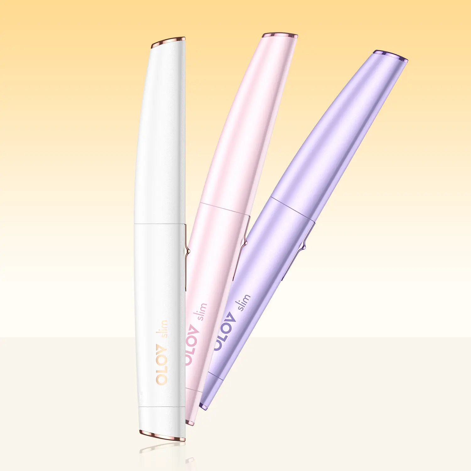 Facial Hair Removal for Women, Painless Eyebrow Trimmer with Pivoting Head, Electric Battery Operated Body Hair Remover with 2 Replaceable Blade for Face Neck Chin Bikini, White,back to school,back to school haul