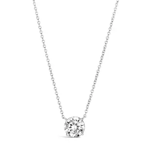 Just Like Diamond Only Better Necklace in 3 Carat