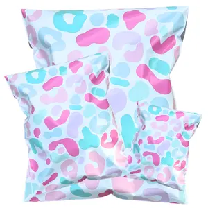 Chic Leopard Poly Mailers | Self-Sealing, Waterproof & Tear-Resistant Envelopes | Bulk Packs of 25, 50, 100 | Sizes 6x9, 10x13 & 14.5x19 for Boutique Shipping