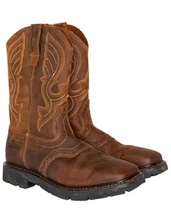 Cody James Men's 11" Mustang Western Work Boot Soft Toe - C9mr8