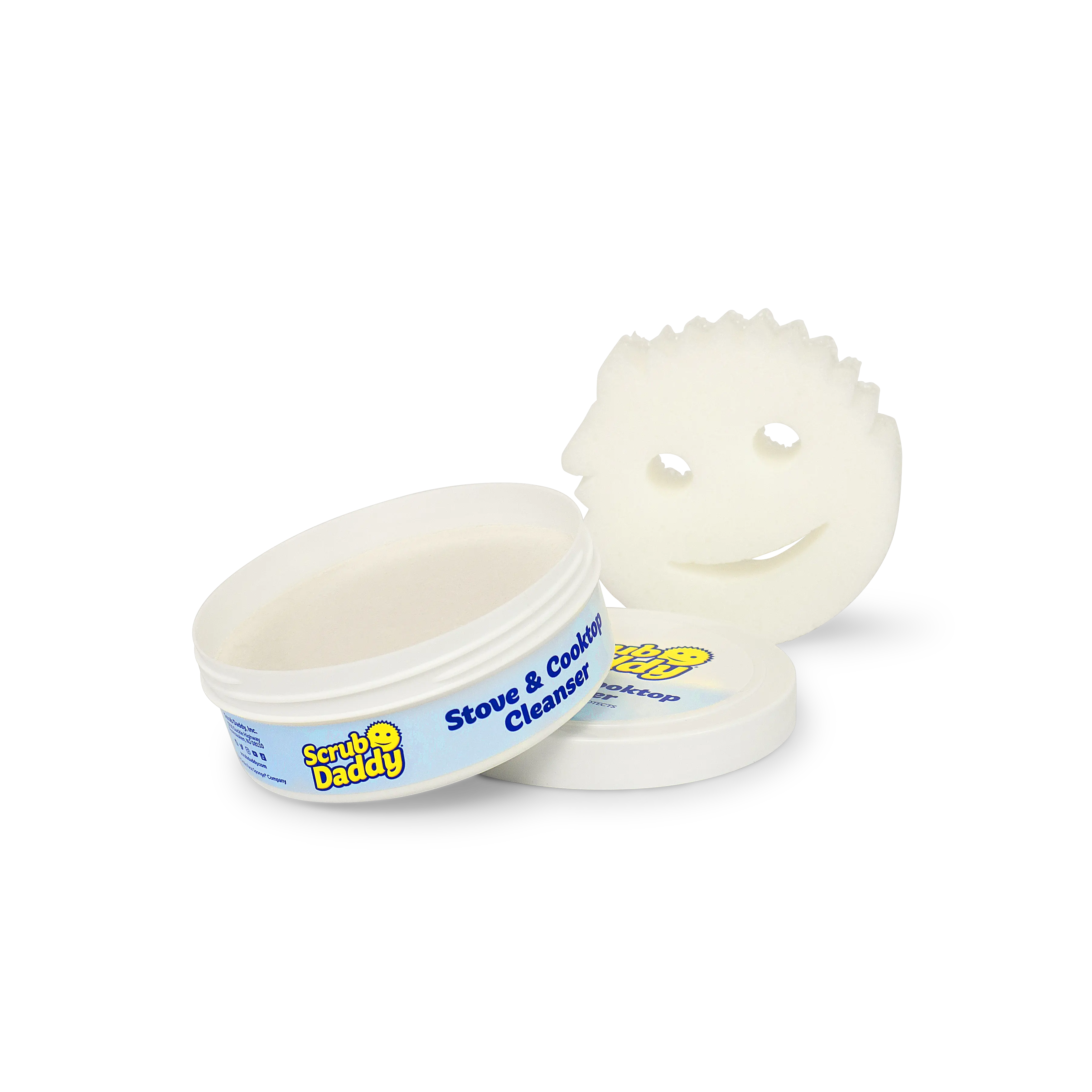 Scrub Daddy Stove & Cooktop Cleanser with Dye-Free Scrub Mommy