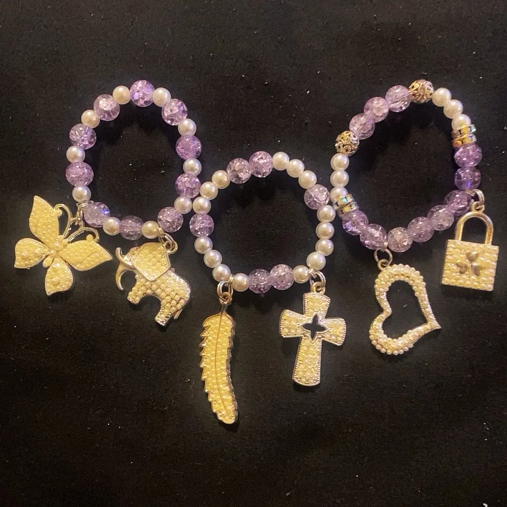 Pretty little thing bracelet kids set