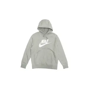 Sportswear Club Fleece Graphic Pullover Hoodie "Heather Grey" BV2973 063