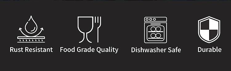 2-Pack Heavy Duty Kitchen Scissors – Stainless Steel, Rust-Resistant, Comfortable Grip for Daily Cooking