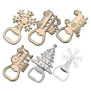 Christmas Tree Bottle Opener Utensil, Beer & Wine Corkscrew, Xmas Bar & Kitchen Decoration, Utensils