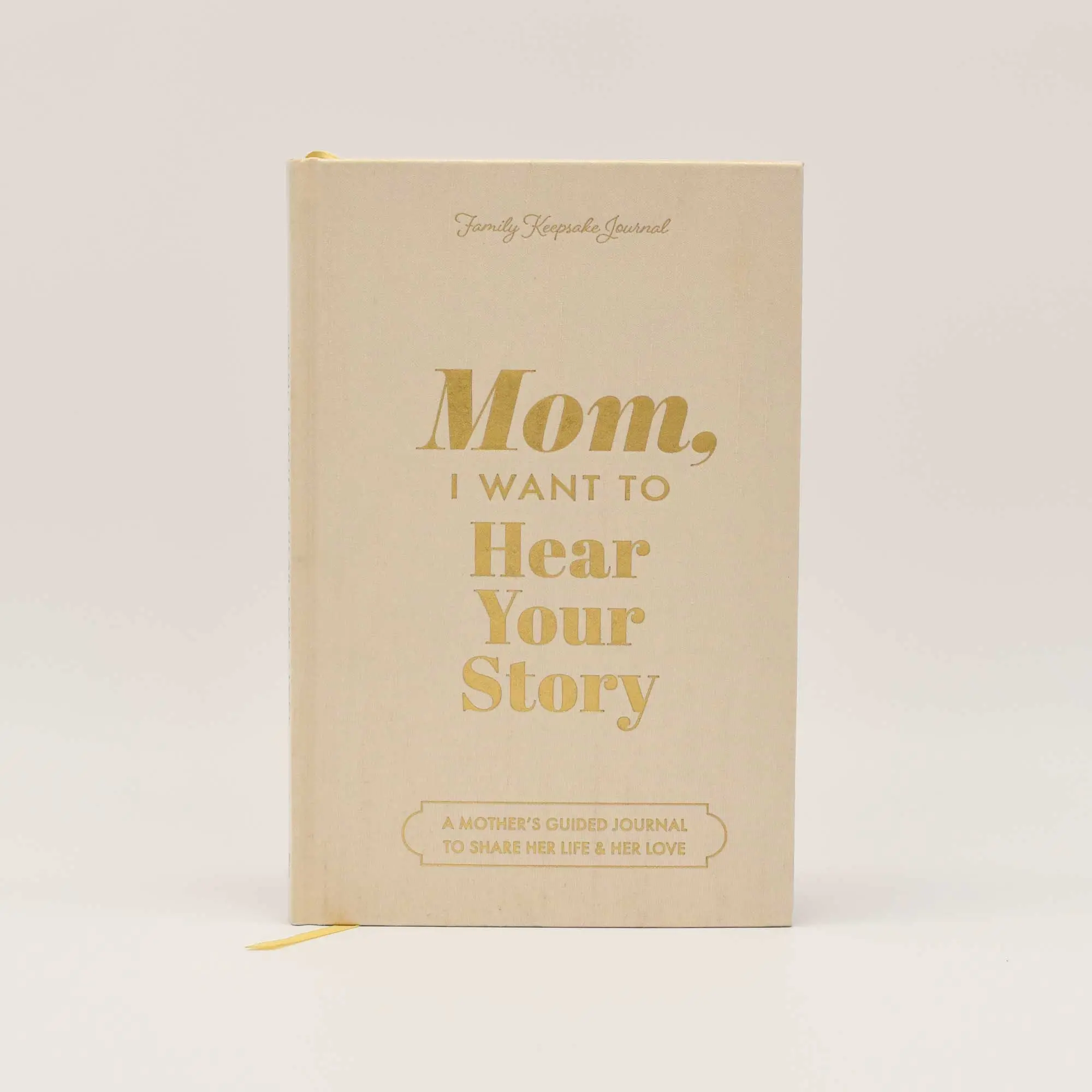Mom, I Want to Hear Your Story (Heirloom Collection) mother story  journal Preserve Mother's Day Gift Special Luxury Edition Prompts