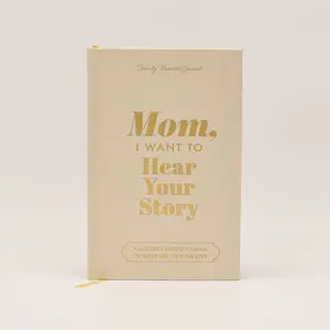 Mom, I Want to Hear Your Story (Heirloom Collection) mother story  journal Preserve Mother's Day Gift Special Luxury Edition Prompts