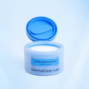 DermaClear Lab All-in-One Gentle Cleansing Balm | Makeup Remover for Face, Eyes & Lips | Sensitive Skin Friendly with PENTA-RICE Centella | Hydrating & Fragrant | Magnetic Spoon Included