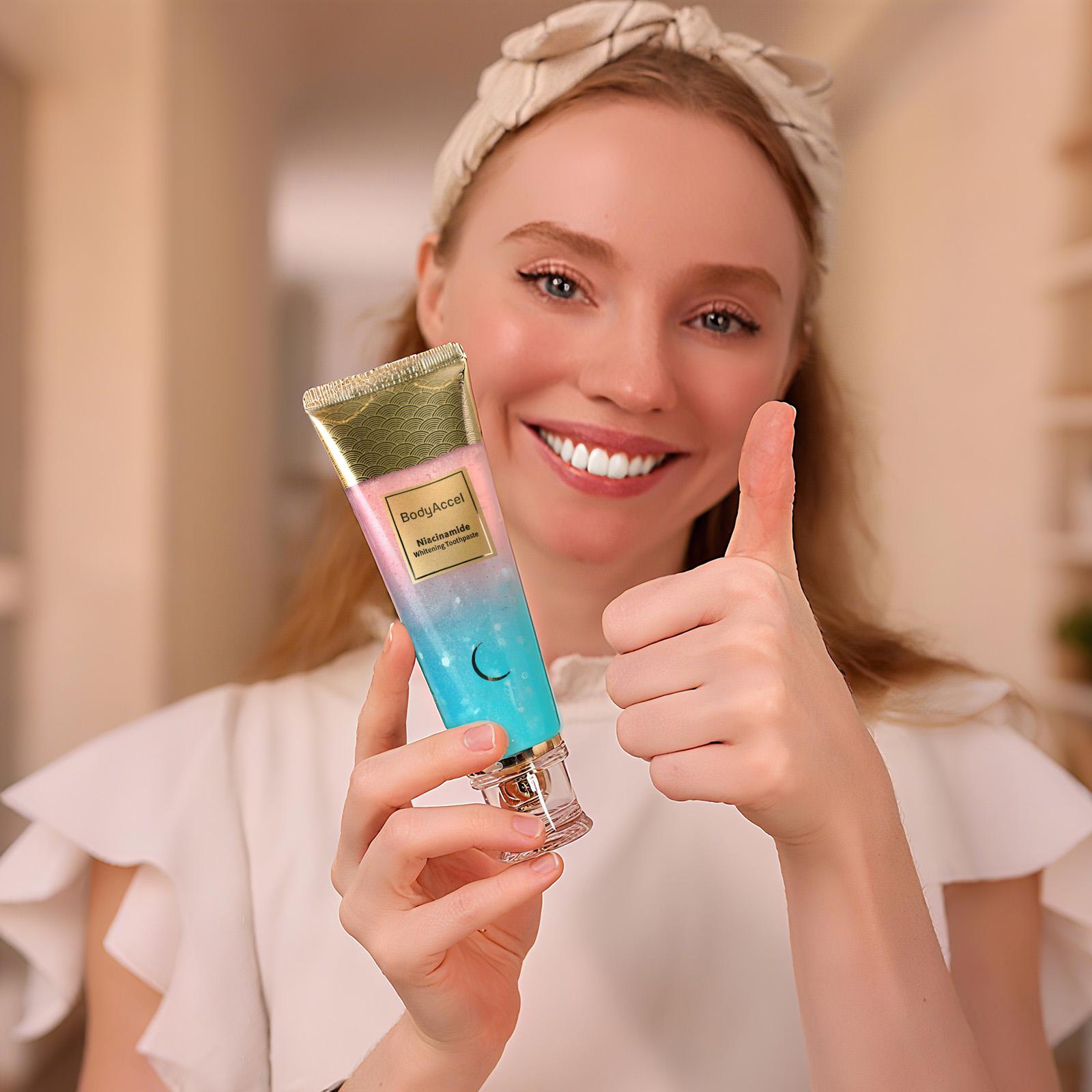 【MAX-Z】BodyAccel Niacinamide Teeth Whitening Toothpaste