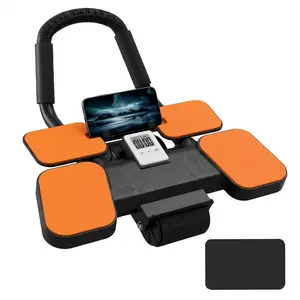 Elbow Support Automatic Rebound Abdominal Wheel, Ab Roller for Abdominal Exercise Machine, Abs Workout Equipment, Dolly Core Strengthening Trainer Fitness Belly Training