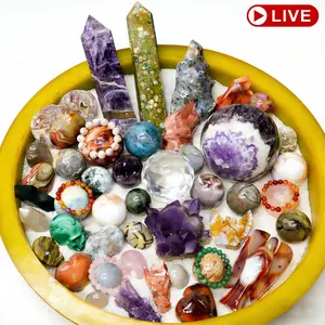 1 Count Crystal Scoop – Mixed Crystals for Decor, Spiritual Use & Gifts