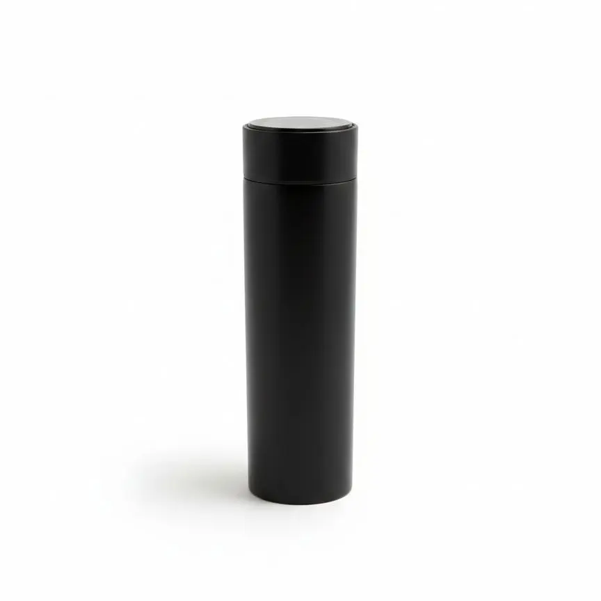 Smart temperature display water bottle - Stainless steel vacuum insulated