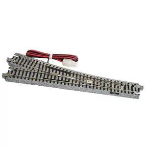 Kato KAT20-203 #6 Electric Remote Turnout - Unitrack -- Right Hand, N Scale