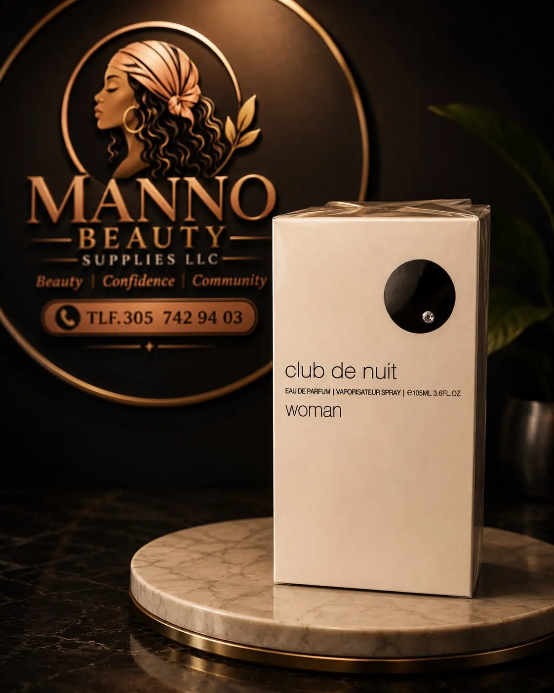 Manno Beauty Club Nuit Women's Fragrance - Premium Long-Lasting Scent for Daily Wear