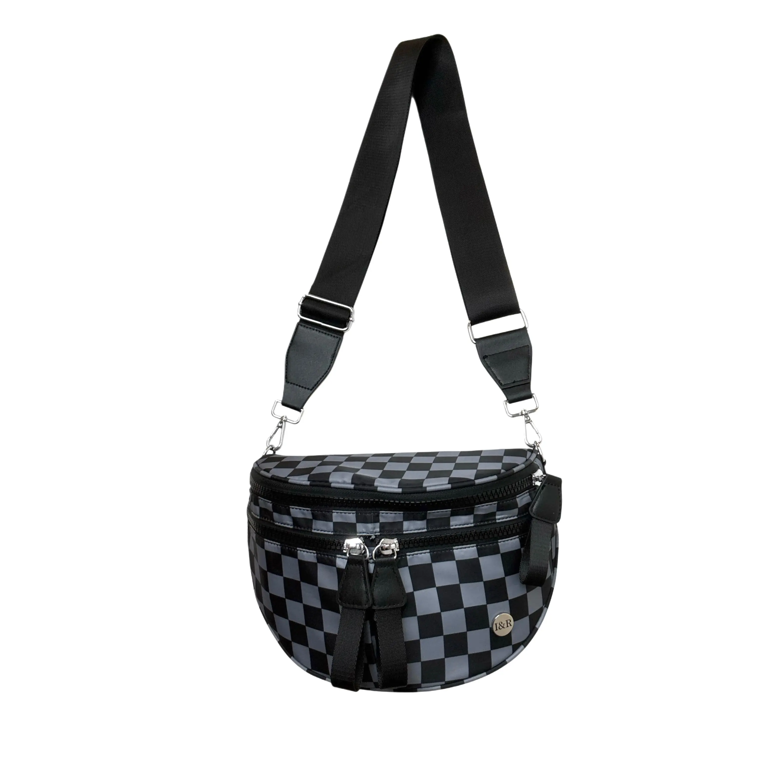 Black Grey Checkered