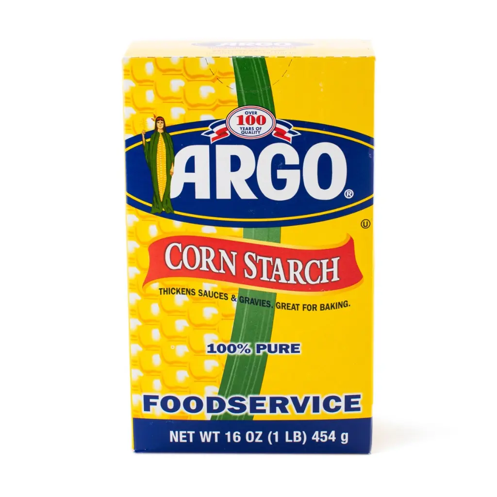 Argo Natural Cornstarch Food Powder, 16 oz Baking Flour for Baking Use