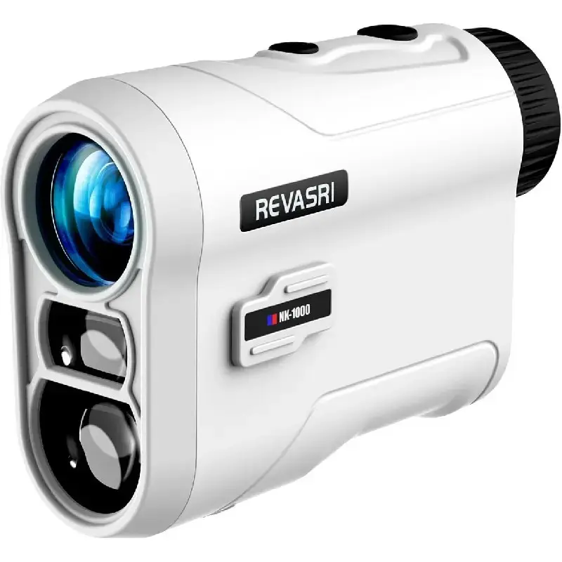 Golf Rangefinder with Slope and Pin Lock Vibration, External Slope Switch for Golf Tournament Legal, Rangefinders with Rechargeable Battery 600/1000YDS Laser Range Finder