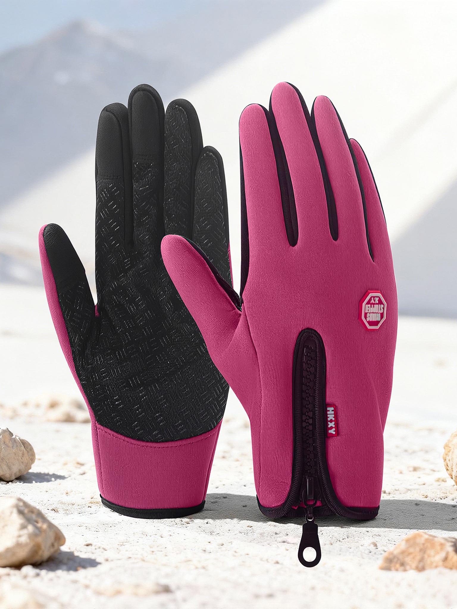 Touchscreen Gloves Winter Must-Have! Windproof, Waterproof & Anti-Slip! Perfect for Skiing & Cycling! Ultimate Outdoor Warmth - Never Have Cold Hands Again! #WinterEssentials #SkiGear #WarmGloves #OutdoorAdventure