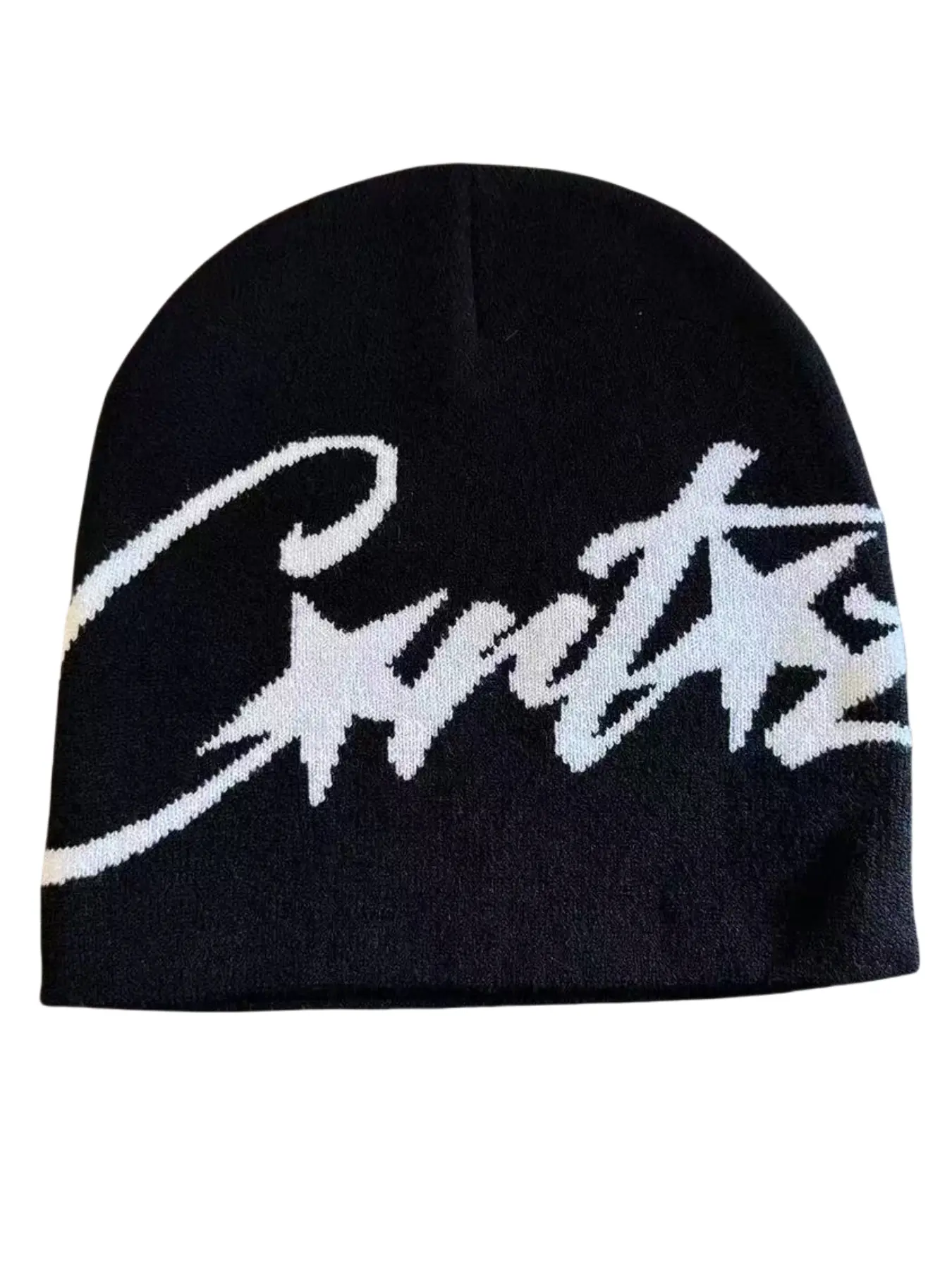 Unisex Star Letter Jacquard Knit Beanie Hat, Fashionable Y2K Style, Suitable for Daily Wear, Outdoor Sports, Street Parties, Jacquard Pattern, Knitted Cap, Beanies Hats