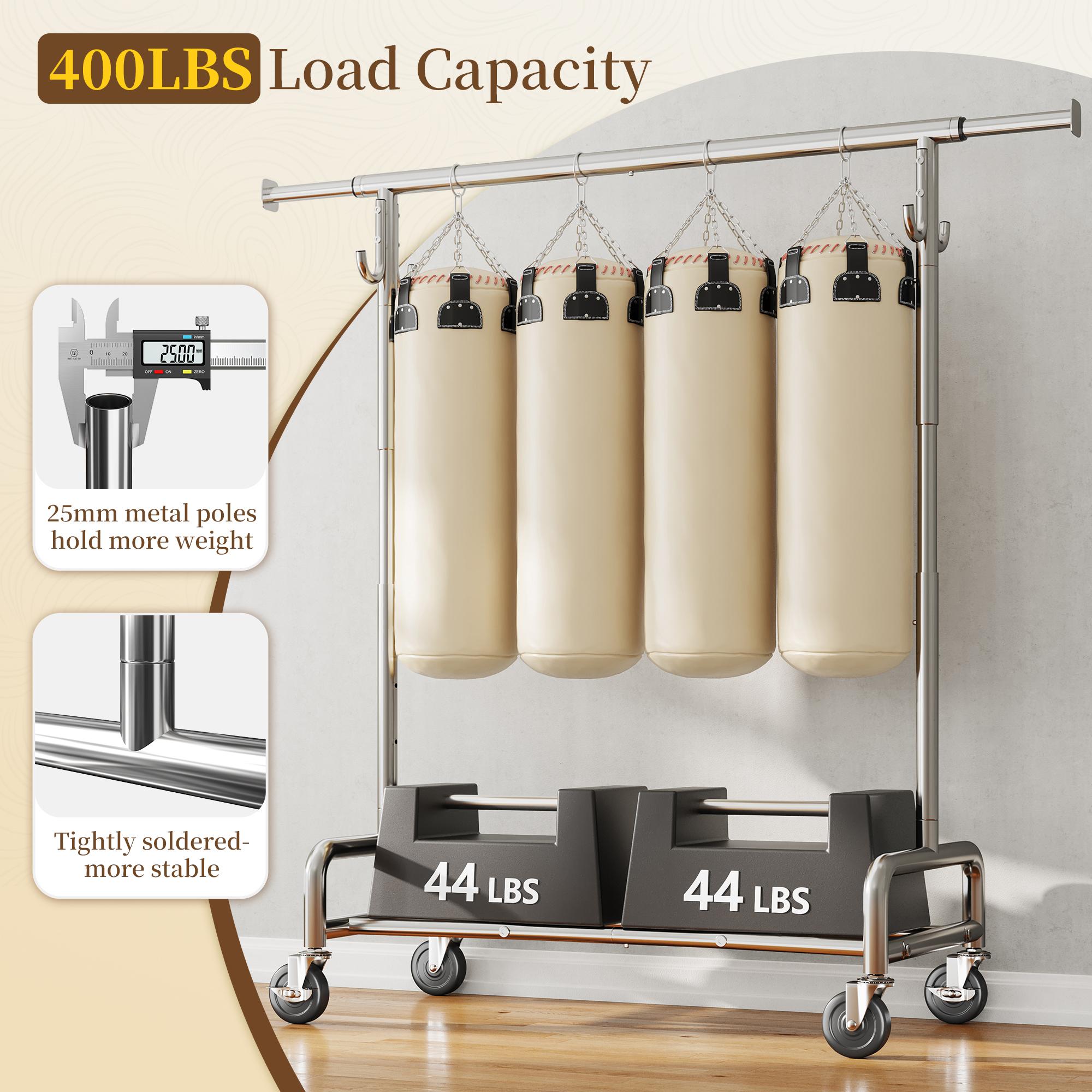 BePatio Clothing Rack for Drying, Extendable & Height Adjustable Coat Clothing Rack with 4 Hooks for Bedroom,Laundry,Outdoor,Clothing Store, Clothes Racks for Closet Holds Up to 220LBS,Portable Rolling Garment Rack with Lockable Wheels BePatio Clothing Rack for Drying, Extendable & Height Adjustable Coat Clothing Rack with 4 Hooks for Bedroom,Laundry,Outdoor,Clothing Store, Clothes Racks for Closet Holds Up to 220LBS,Portable Rolling Garment Rack with Lockable Wheels