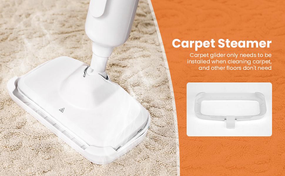 【New Color】Steam Mop for Floor Cleaning,Lightweight Floor Steamer Cleaner for Hardwood/Tile/Laminate Floors Carpet, 2 Washable Pad for Christmas Gifts absorbent 【New Color】Steam Mop for Floor Cleaning,Lightweight Floor Steamer Cleaner for Hardwood/Tile/Laminate Floors Carpet, 2 Washable Pad for Christmas Gifts absorbent