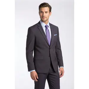Charcoal Slim Fit Stretch 2-Piece Suit