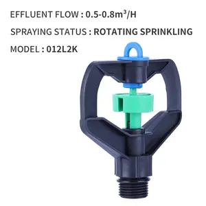 Rotating Mist Sprinkler for Garden Lawn Irrigation Watering Cooling Dust Removal