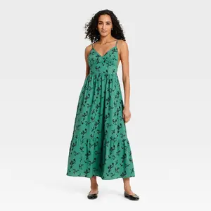 Women's Pullover Maxi A-Line Dress - Universal Thread