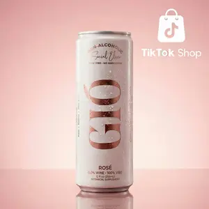 GIÓ Rosé 24-Pack | Non-Alcoholic Drink with Kanna Kava & Blue Lotus