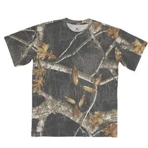 The Mad Hatter Camo Blank ShortSleeve TShirt Casual Streetwear