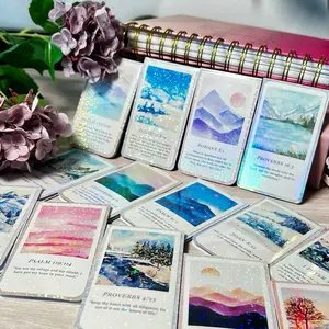 Magnetic Holographic Scripture Bookmark