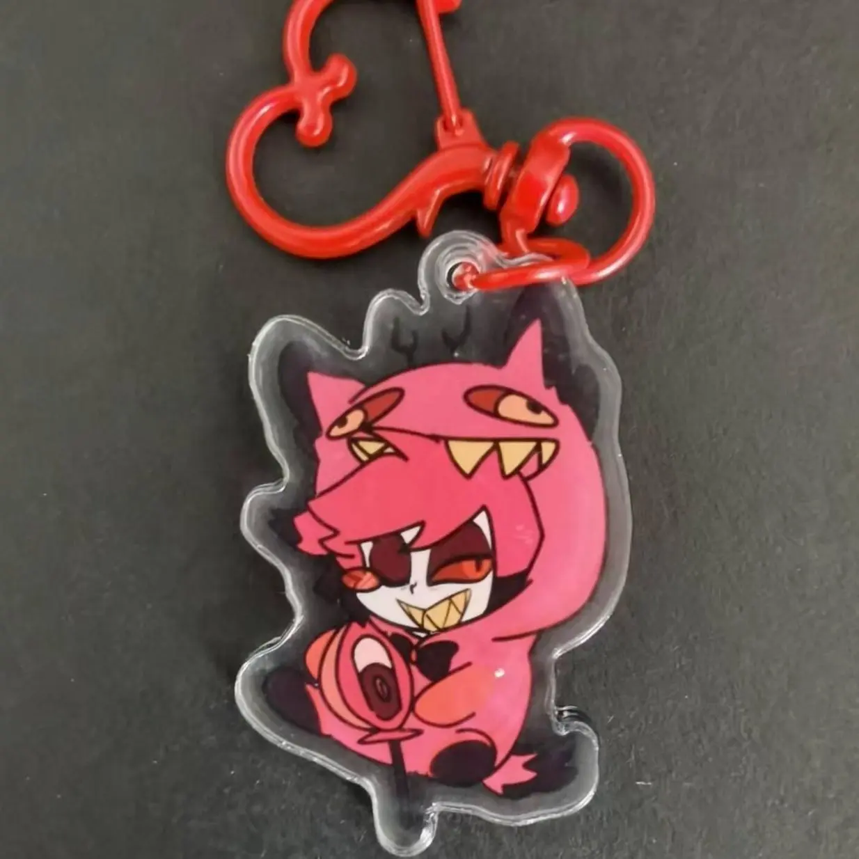 Hazbin Hotel Keychain, Vox Keychain, Alastor Keychain - TikTok Shop