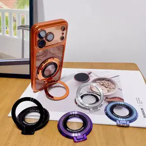 Portable Durable Mobile Phone Stand Accessory, Strong Adhesive Standing Design, Universal Fit for All Smartphones