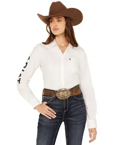 Ariat Women's Boot Barn Team Kirby Long Sleeve Button-Down Stretch Western Shirt - 10055301