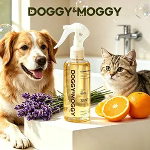 DOGGY & MOGGY Bio-Enzyme Pet Deodorizer Spray for Dogs & Cats, Eliminates Odors at the Source in 5 Seconds, Pet & Kid Safe, Odor Control, Antibacterial & Anti-Mite, Natural Formula Safe for Pets, Home Freshness Solution