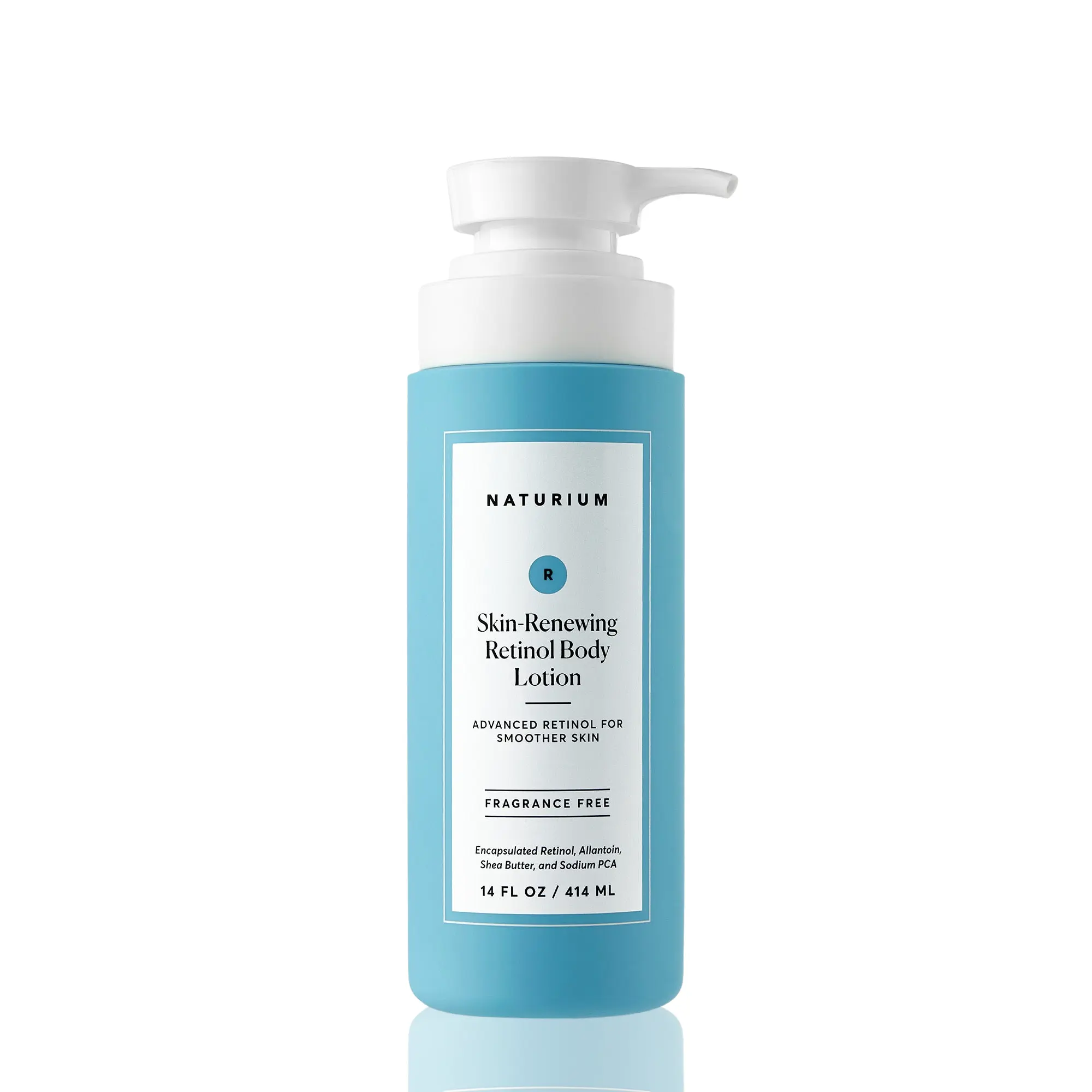 Naturium Skin-Renewing Retinol Body Lotion - Jumbo (414ml) - Helps Improve Skin Firmness and Texture
