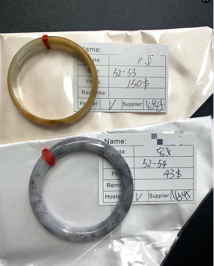 Fashion accessories, decorative bangles.
